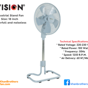 Vision Industrial Stand Fan-18"