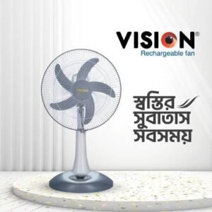VISION Rechargeable Stand Fan 16" 12 Volt